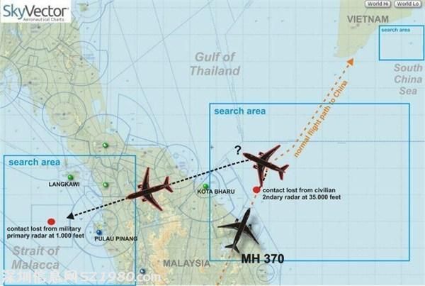 美國如何追查馬航MH370航班？