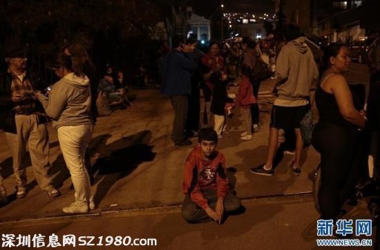 智利地震遇難人數(shù)上升至6人 海嘯預警已取消