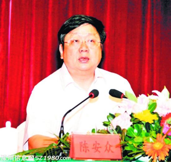 江西省人大常委會(huì)原副主任、總工會(huì)主席陳安眾