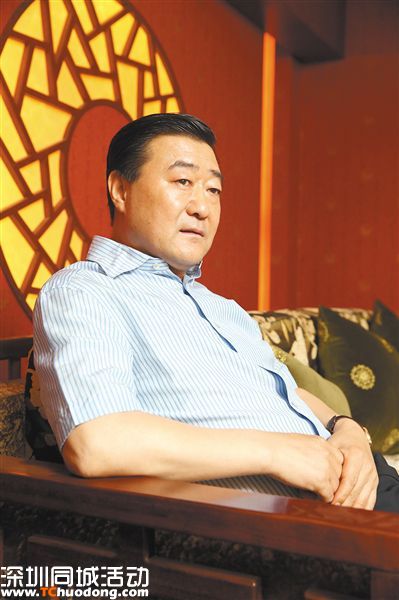 前山西首富張新明。新京報記者