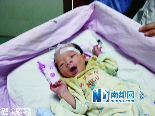 臺(tái)風(fēng)暴雨中東莞一新生男嬰被棄河邊(圖)