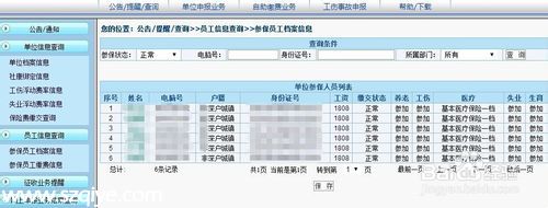 如何網(wǎng)上查詢深圳社保局本企業(yè)或單位和個人信息
