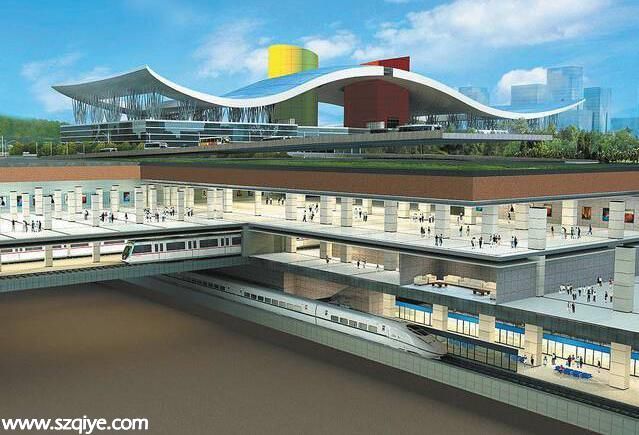<a href=http://www.zshb029.com/shenzhen/ target=_blank class=infotextkey>深圳</a>(www.zshb029.com)福田火車站建成 預(yù)計(jì)年底前開通運(yùn)營