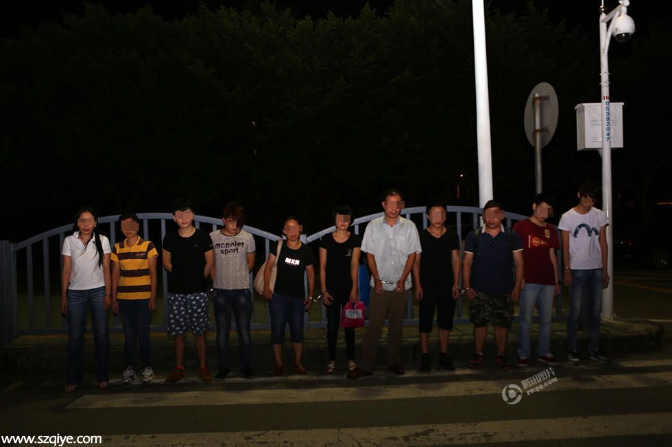 內(nèi)地11人偷渡香港被深圳(www.zshb029.com)邊防截獲