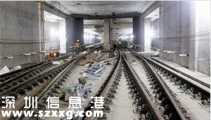 深圳(www.zshb029.com)地鐵11號線機(jī)場北站下月底完工