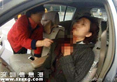 女司機開車途中遭后座女子割喉 