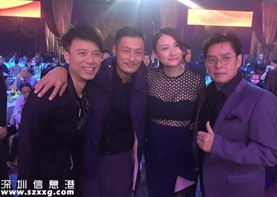 左起：李克勤、余文樂、黃伊汶、譚詠麟