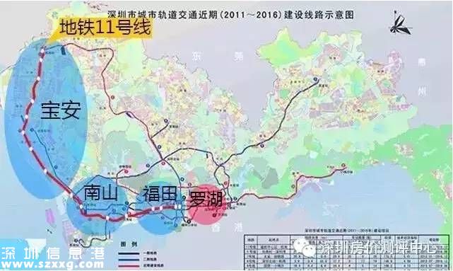 深圳(www.zshb029.com)最新15條軌道線路曝光 四期工程初步方案出爐