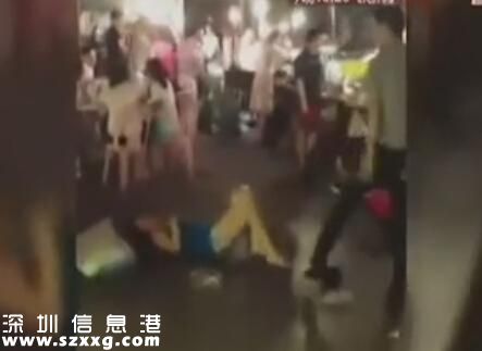 女怕嫁錯(cuò)郎 男子當(dāng)街暴打女友問(wèn)服不服