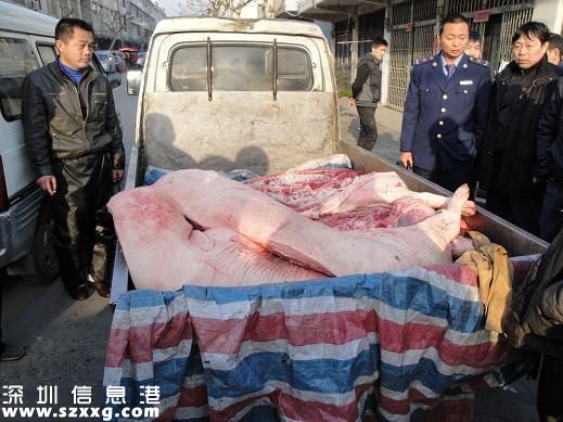深圳(www.zshb029.com)豬肉還放心嗎？放心肉白板肉一起賣