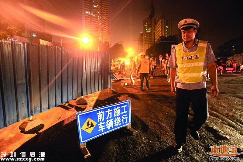 深圳南山港前路月亮灣大道至沿山路段將封閉