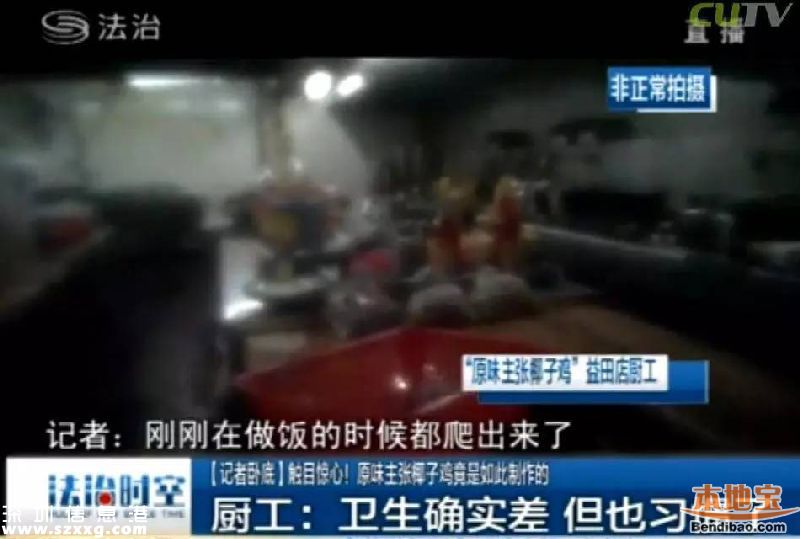 深圳原味主張椰子雞被爆黑幕 或涉及30家分店