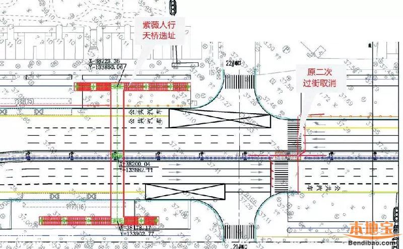 龍崗4座人行天橋開(kāi)建 8座天橋選址方案公布