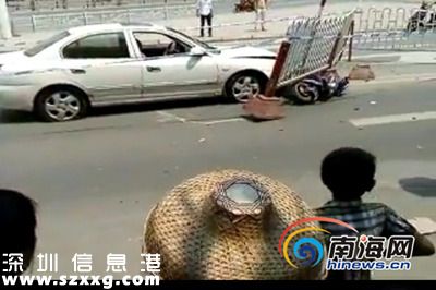 圖為肇事車輛。(視頻截圖)
