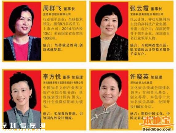 第七屆“深圳十大杰出女企業(yè)家”評選活動啟事