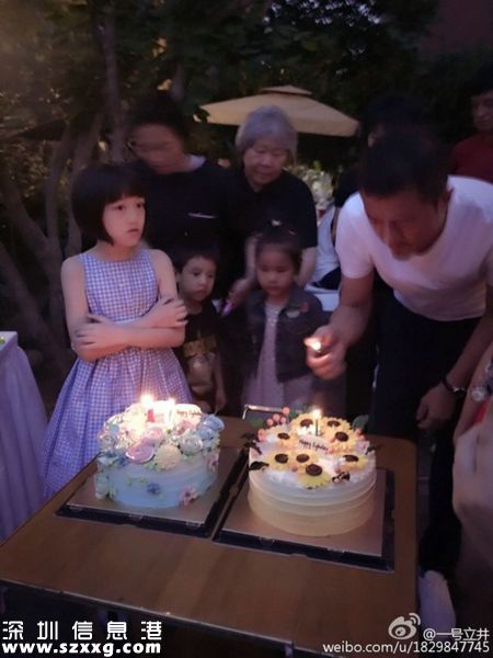 李嫣10歲啦！李亞鵬為其開派對慶生