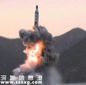 朝公開潛射導彈發(fā)射視頻