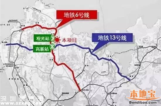 南山將新增3條地鐵線 12、13、15號線站點+線路