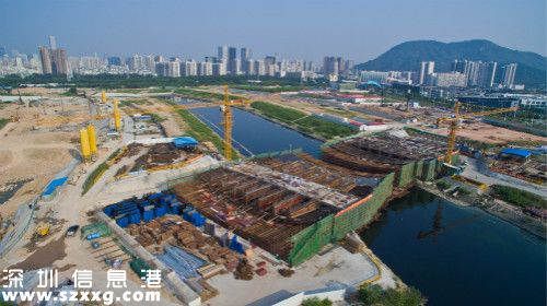 資料圖：這是建設中的<a href=http://www.zshb029.com/shenzhen/ target=_blank class=infotextkey>深圳</a>前海（2015年8月24日攝）新華社記者 毛思倩 攝 。
