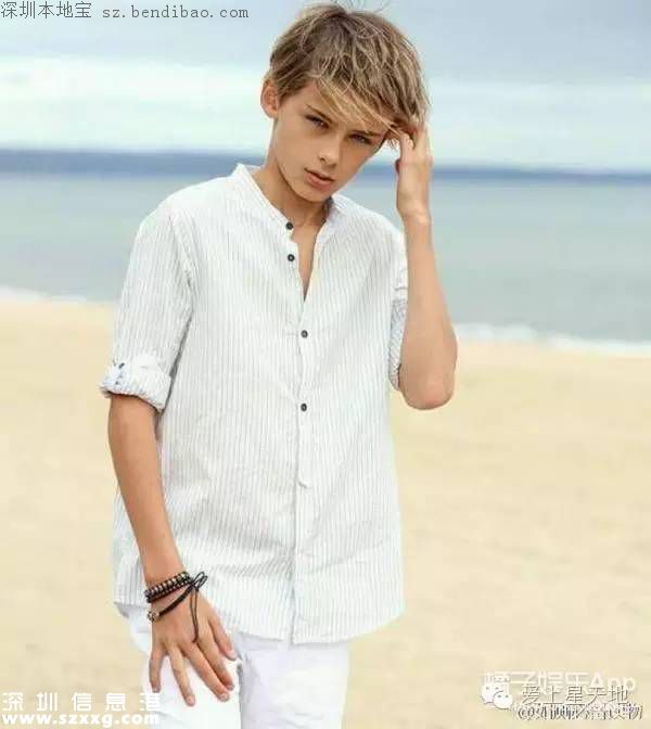 世界最帥13歲正太爆紅 他是誰？有多帥？(組圖)