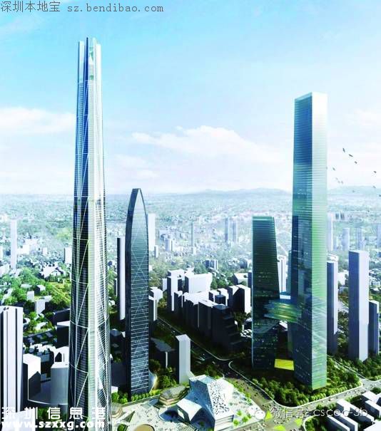 未來(lái)深圳第一高樓將高達(dá)739米 或取名為H700深圳塔