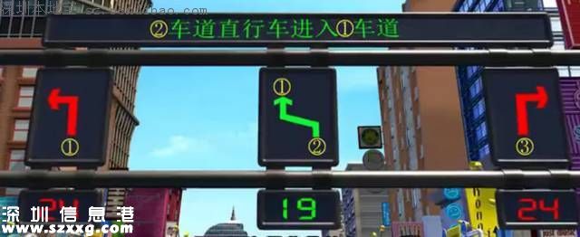 南山新增2排陣式路口 排陣式通行信號是什么意思？