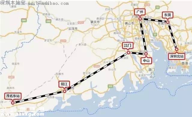 深茂鐵路再傳捷報(bào) 深圳至江門段有望早日開建