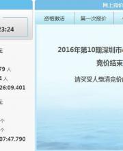十月深圳車牌競價結果 個人均價40894元/個