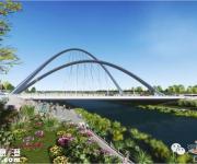 前海11號(hào)景觀橋 道路改造工程完成25%。