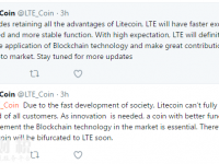 萊特幣將分叉？LTE誕生